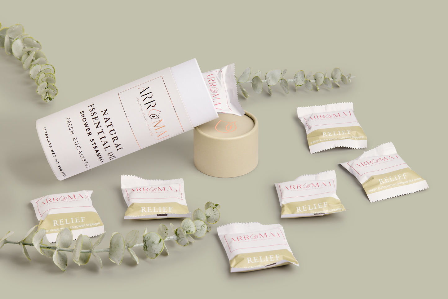 Eucalyptus Essential Oil Shower Steamers