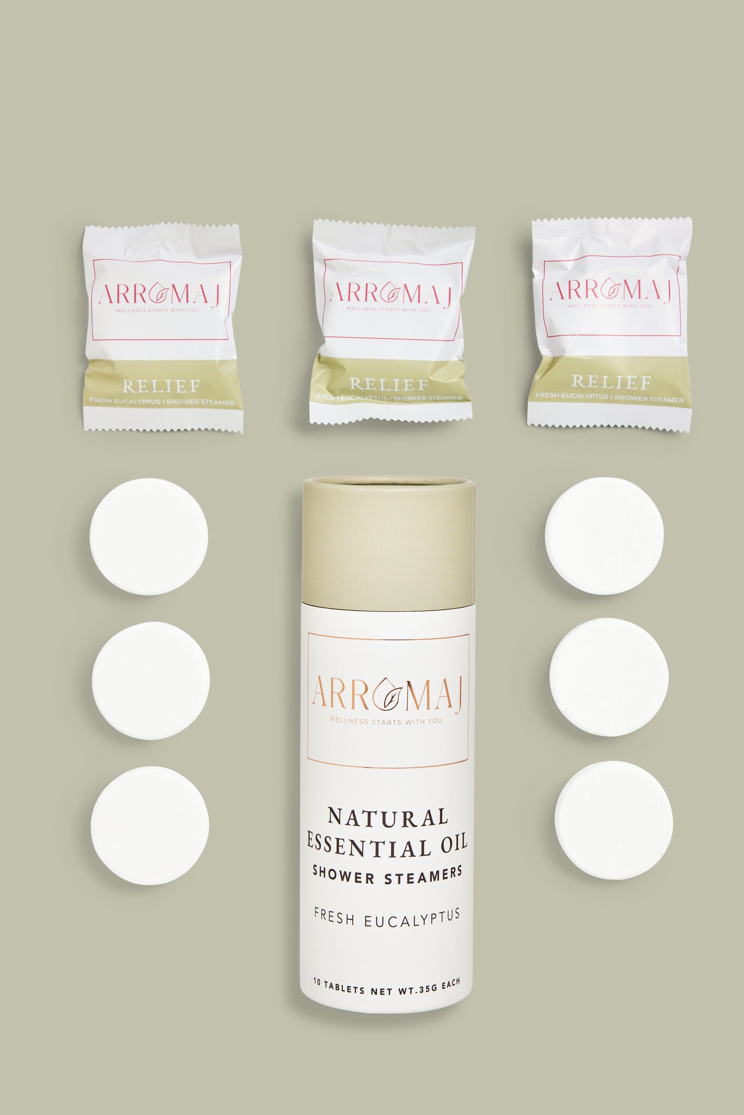 Eucalyptus Essential Oil Shower Steamers